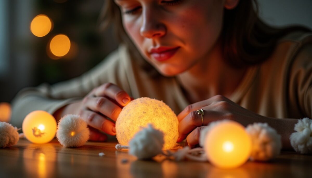 Test de la Guirled : découvrez la guirlande lumineuse en boules de coton connectée